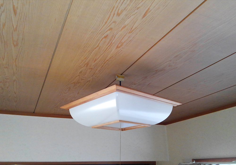 カトーデンキ お仕事日記 LED照明器具に交換