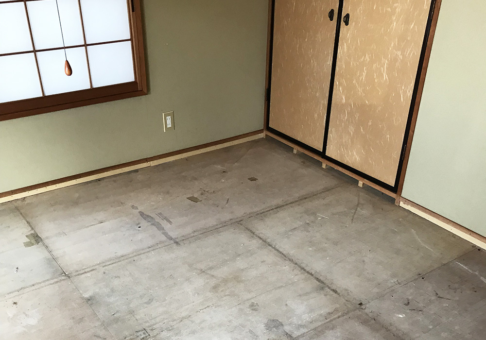 カトーデンキ お仕事日記 和室の畳をリフォーム