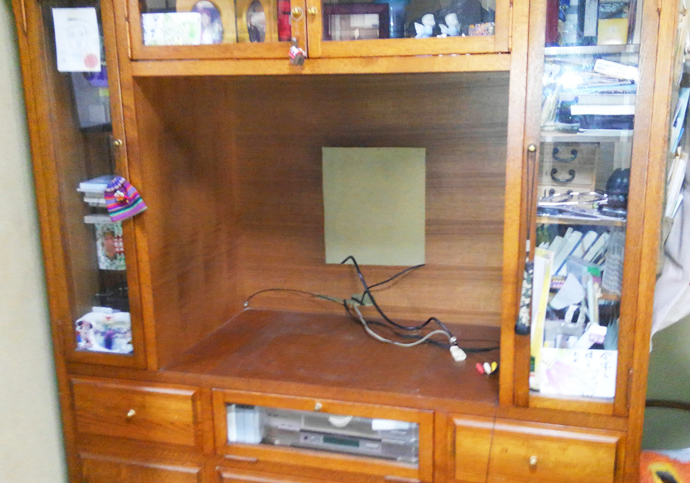 カトーデンキ お仕事日記 ブラウン管テレビを買い替え