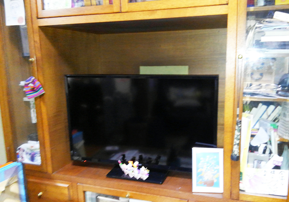 カトーデンキ お仕事日記 ブラウン管テレビを買い替え