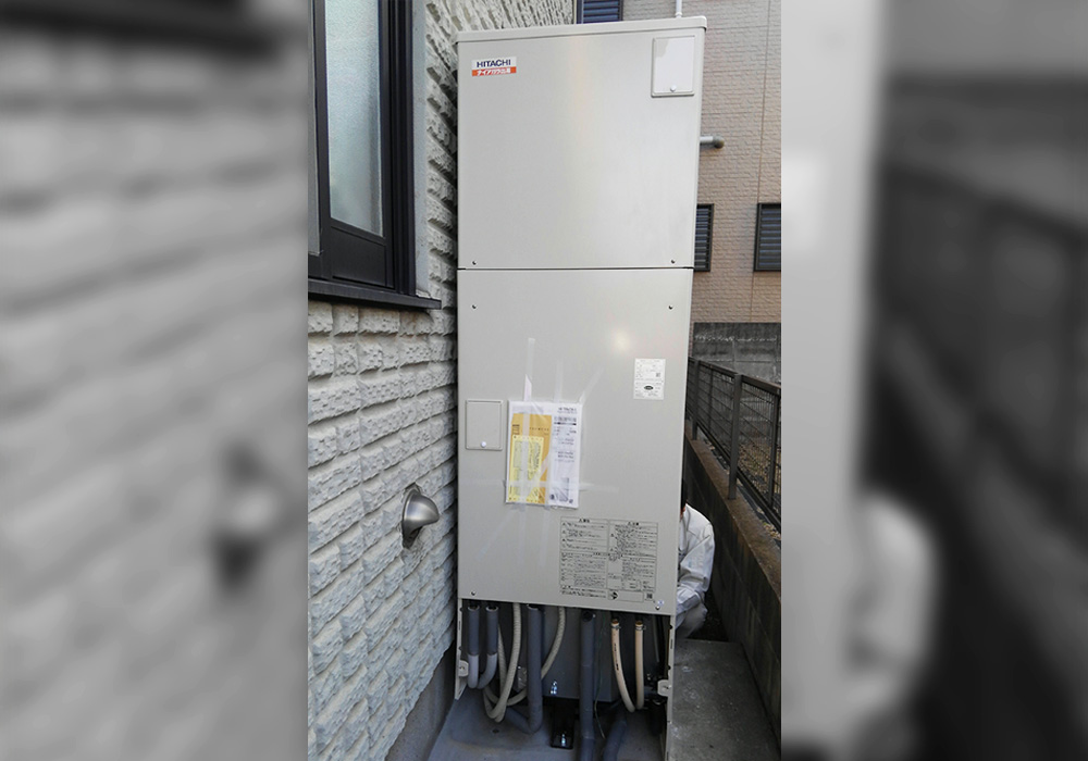 カトーデンキ お仕事日記 エコキュート電気温水器工事