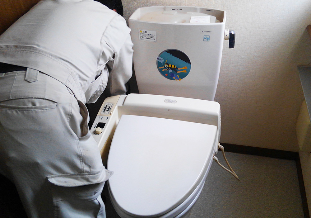 カトーデンキ お仕事日記 トイレの便器・便座交換