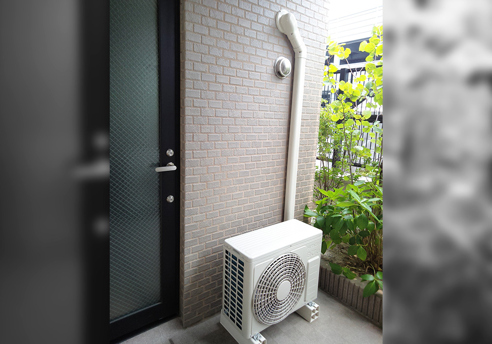 カトーデンキ お仕事日記 マンションでのエアコン工事