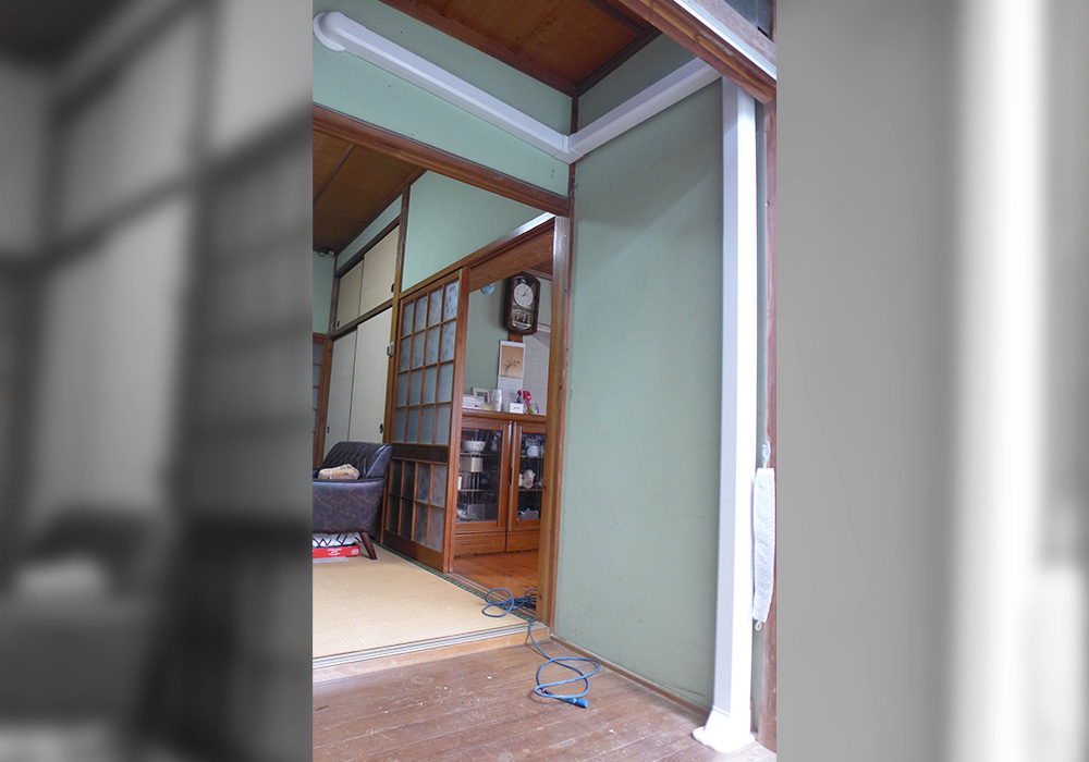 カトーデンキ お仕事日記 エアコンの取替・配管工事