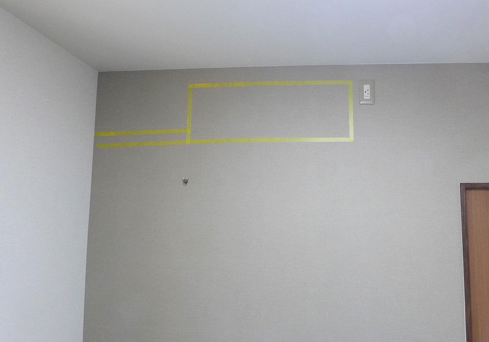 カトーデンキ お仕事日記 エアコン設置工事