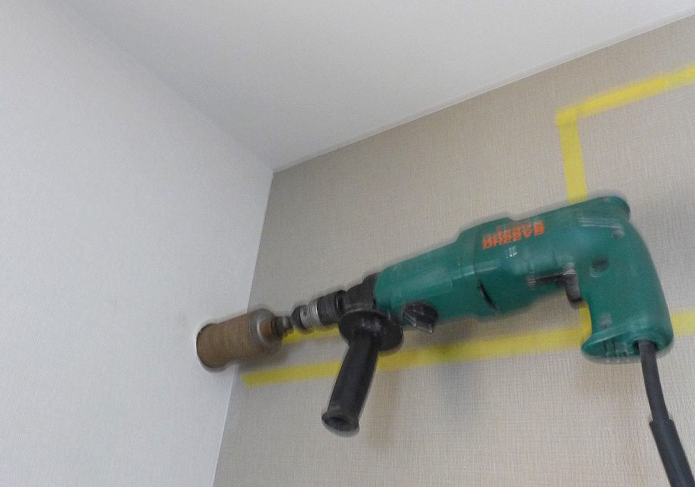 カトーデンキ お仕事日記 エアコン設置工事