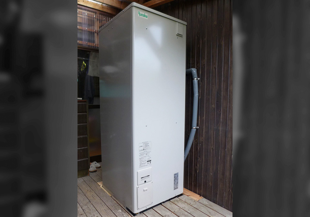 カトーデンキ お仕事日記 電気温水器交換工事2