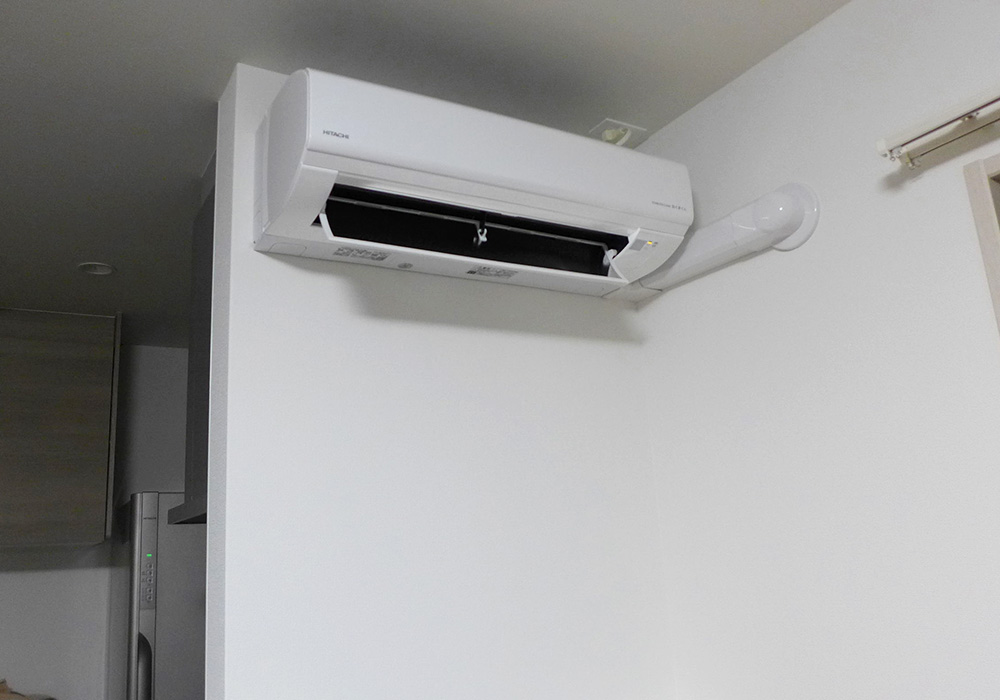 カトーデンキ お仕事日記 新築エアコン工事